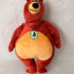 Grizzy & the Lemmings inspired replica Cuddly Gray Bear Stuffed Animal Perfect